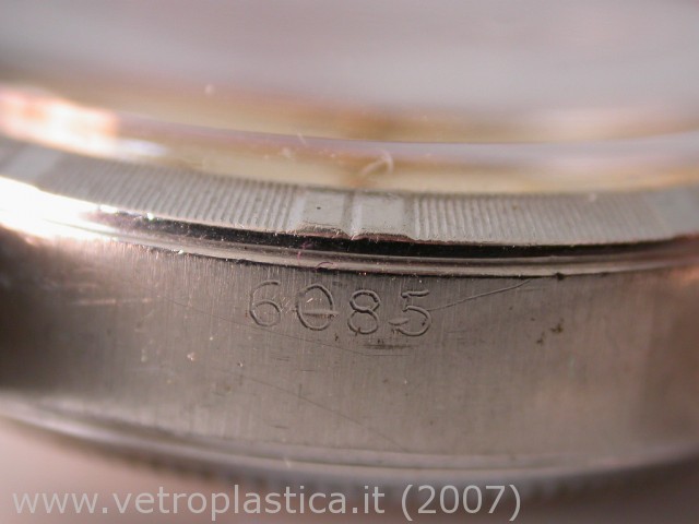 Oyster Perpetual 6085 - Punzonatura referenza