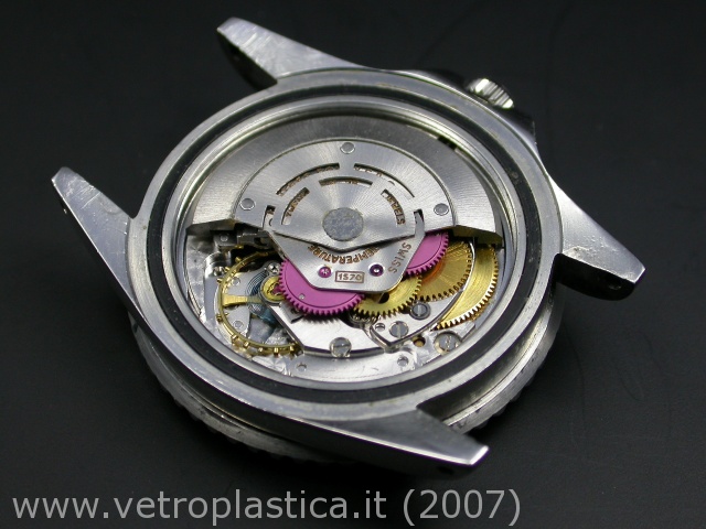 Calibro 1575 GMT (marcato 1570 sul ponte), circa 1972