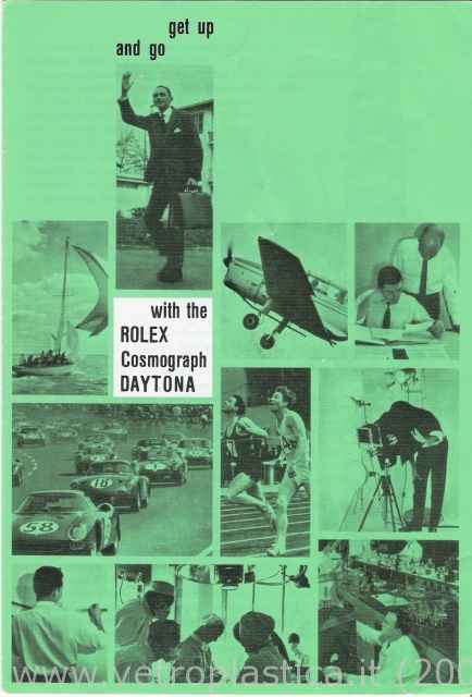 Libretto istruzioni Rolex Cosmograph Daytona 60's