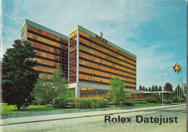 Libretto istruzioni Rolex Datejust &amp; TOG 70's