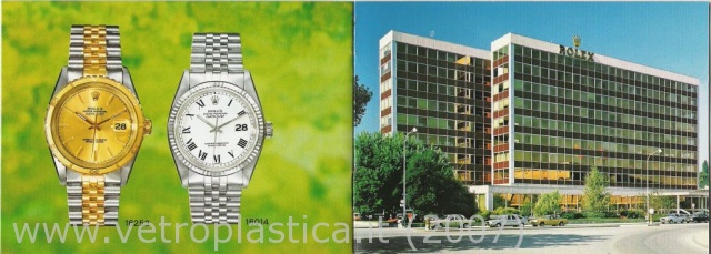 Libretto istruzioni Rolex Datejust &amp; TOG 80's