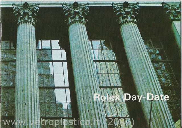 Libretto istruzioni Rolex Day-Date 70's
