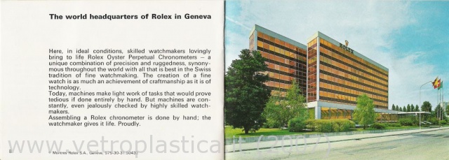 Libretto istruzioni Rolex Day-Date 70's