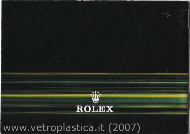 Libretto istruzioni Rolex Day-Date 80's