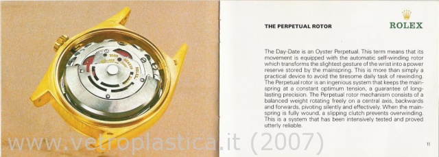 Libretto istruzioni Rolex Day-Date 80's