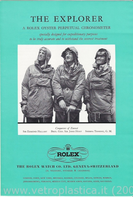 Libretto istruzioni Rolex Explorer 50's