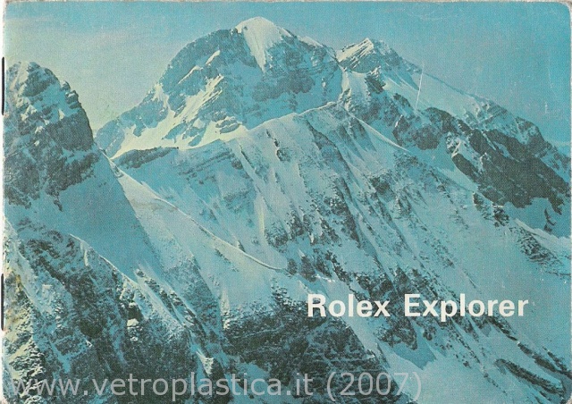 Libretto istruzioni Rolex Explorer 70's