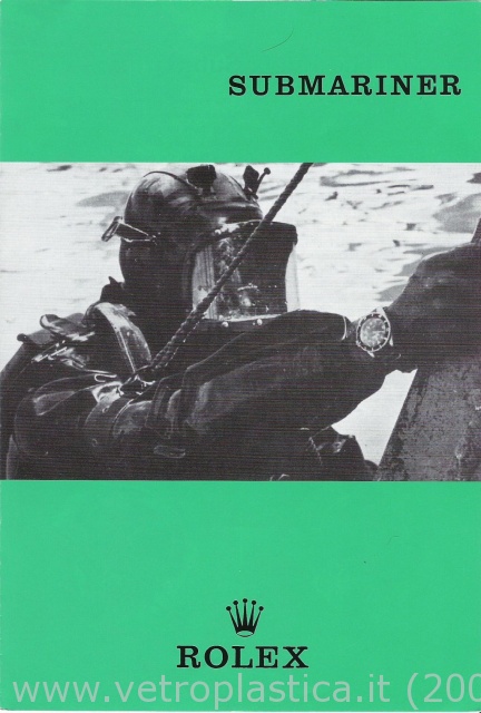 Libretto istruzioni Rolex Submariner 60's