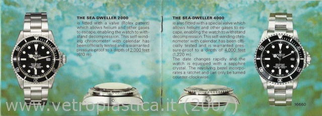 Libretto istruzioni Rolex Submariner 80's